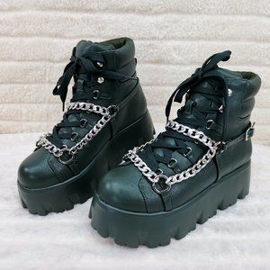 Light weight 2 Inch Platform Emo Boots
